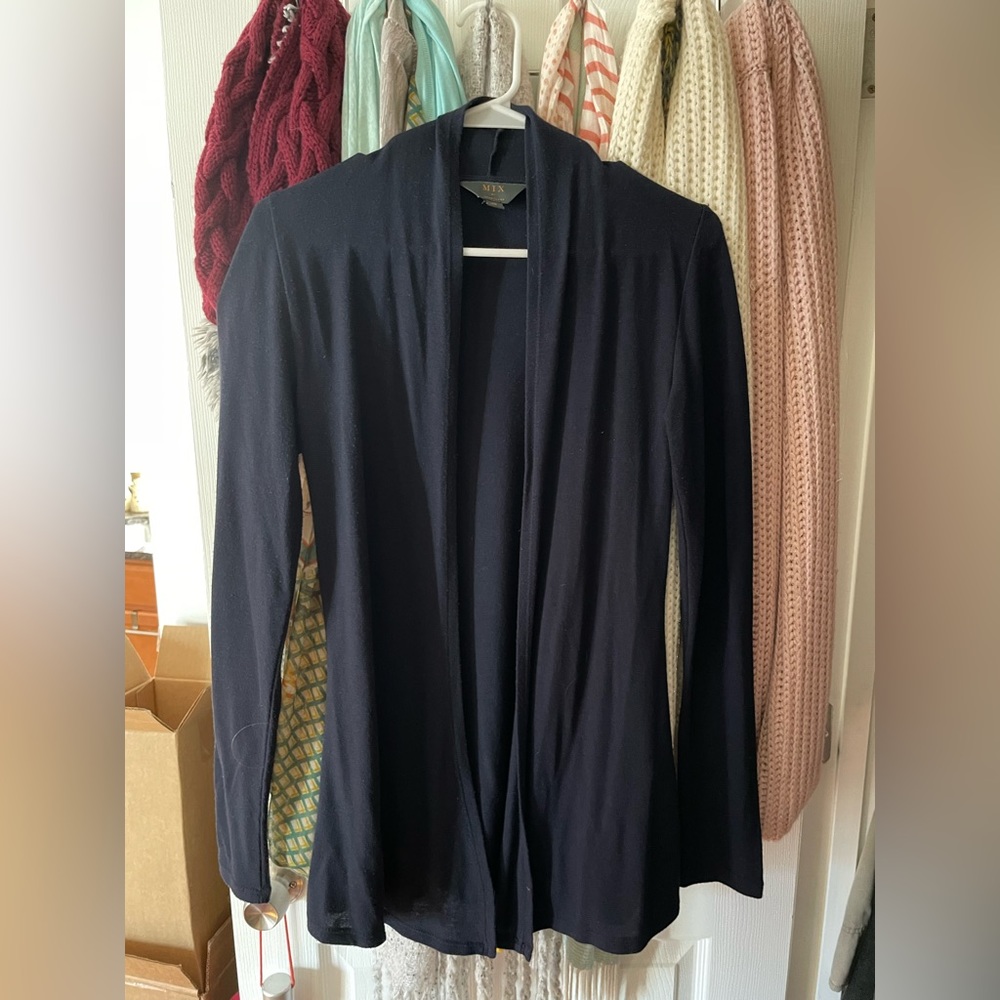 MIX navy blue cardigan, size XS